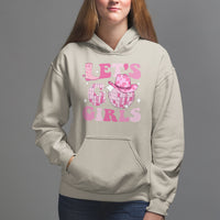 Let's Go Girls Retro Cowgirls Howdy Vintage Western Country Hoodie - Wonder Print Shop