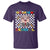 Moo Deng 100th Day Of School T Shirt Cute Baby Hippo 100 Days - Wonder Print Shop