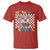 Moo Deng 100th Day Of School T Shirt Cute Baby Hippo 100 Days - Wonder Print Shop