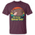 100th Day Of School T Shirt Moo Deng 100 Days Smarter Retro Baby Hippo - Wonder Print Shop