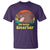 100th Day Of School T Shirt Moo Deng 100 Days Smarter Retro Baby Hippo - Wonder Print Shop