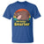 100th Day Of School T Shirt Moo Deng 100 Days Smarter Retro Baby Hippo - Wonder Print Shop