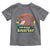 100th Day Of School Toddler T Shirt Moo Deng 100 Days Smarter Retro Baby Hippo