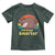 100th Day Of School Toddler T Shirt Moo Deng 100 Days Smarter Retro Baby Hippo