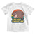100th Day Of School Toddler T Shirt Moo Deng 100 Days Smarter Retro Baby Hippo