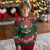 100th Day Of School Ugly Christmas Sweater Moo Deng 100 Days Smarter Retro Baby Hippo - Wonder Print Shop