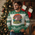 100th Day Of School Ugly Christmas Sweater Moo Deng 100 Days Smarter Retro Baby Hippo - Wonder Print Shop