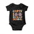 Happy 100 Days Of School Cute Moo Deng Baby Onesie