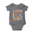 Happy 100 Days Of School Cute Moo Deng Baby Onesie