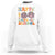 Happy 100 Days Of School Cute Moo Deng Sweatshirt - Wonder Print Shop