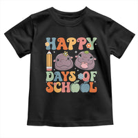 Happy 100 Days Of School Cute Moo Deng Toddler T Shirt