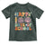 Happy 100 Days Of School Cute Moo Deng Toddler T Shirt