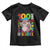 Funny 100th Day Of School Moo Deng Toddler T Shirt Cute Baby Hippo Colorful 100 Days