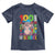 Funny 100th Day Of School Moo Deng Toddler T Shirt Cute Baby Hippo Colorful 100 Days