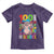 Funny 100th Day Of School Moo Deng Toddler T Shirt Cute Baby Hippo Colorful 100 Days