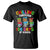 Funny Chilling Through 100 Days Of school T Shirt - Wonder Print Shop