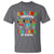 Funny Chilling Through 100 Days Of school T Shirt - Wonder Print Shop