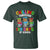 Funny Chilling Through 100 Days Of school T Shirt - Wonder Print Shop