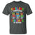 Funny Chilling Through 100 Days Of school T Shirt - Wonder Print Shop
