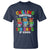 Funny Chilling Through 100 Days Of school T Shirt - Wonder Print Shop