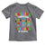 Funny Chilling Through 100 Days Of school Toddler T Shirt