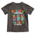 Funny Chilling Through 100 Days Of school Toddler T Shirt