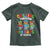 Funny Chilling Through 100 Days Of school Toddler T Shirt