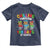 Funny Chilling Through 100 Days Of school Toddler T Shirt
