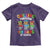 Funny Chilling Through 100 Days Of school Toddler T Shirt