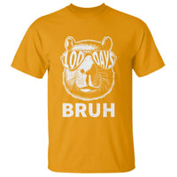 100th Day Of School Capybara T Shirt 100 Days Bruh Cool Capy Bara - Wonder Print Shop