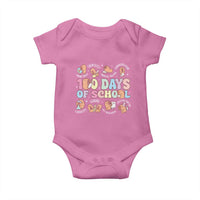 100th Day Of School Cute Capybara Baby Onesie Motor Skills Creativity Problem Solving Communication