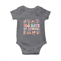 100th Day Of School Cute Capybara Baby Onesie Motor Skills Creativity Problem Solving Communication
