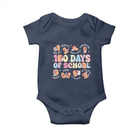100th Day Of School Cute Capybara Baby Onesie Motor Skills Creativity Problem Solving Communication