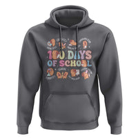 100th Day Of School Cute Capybara Hoodie Motor Skills Creativity Problem Solving Communication