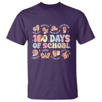 100th Day Of School Cute Capybara T Shirt Motor Skills Creativity Problem Solving Communication - Wonder Print Shop