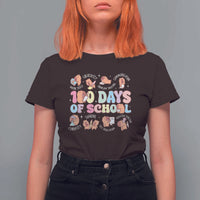100th Day Of School Cute Capybara T Shirt For Women Motor Skills Creativity Problem Solving Communication - Wonder Print Shop