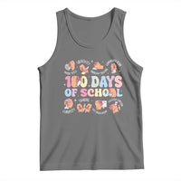 100th Day Of School Cute Capybara Tank Top Motor Skills Creativity Problem Solving Communication
