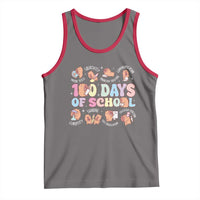 100th Day Of School Cute Capybara Tank Top Motor Skills Creativity Problem Solving Communication
