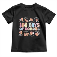 100th Day Of School Cute Capybara Toddler T Shirt Motor Skills Creativity Problem Solving Communication