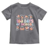 100th Day Of School Cute Capybara Toddler T Shirt Motor Skills Creativity Problem Solving Communication