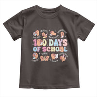 100th Day Of School Cute Capybara Toddler T Shirt Motor Skills Creativity Problem Solving Communication