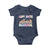 Capy 100 Days Of School Cute Capybara Baby Onesie