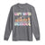 Capy 100 Days Of School Cute Capybara Long Sleeve Shirt