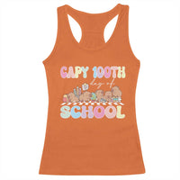 Capy 100 Days Of School Cute Capybara Racerback Tank Top