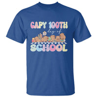 Capy 100 Days Of School Cute Capybara T Shirt - Wonder Print Shop