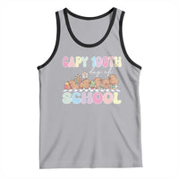 Capy 100 Days Of School Cute Capybara Tank Top