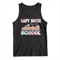 Capy 100 Days Of School Cute Capybara Tank Top