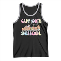 Capy 100 Days Of School Cute Capybara Tank Top
