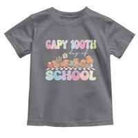 Capy 100 Days Of School Cute Capybara Toddler T Shirt