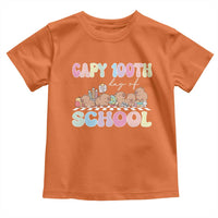 Capy 100 Days Of School Cute Capybara Toddler T Shirt